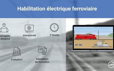 Nouveau module e-learning “Habilitation électrique ferroviaire”